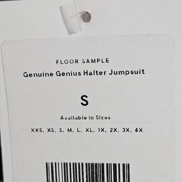 Modcloth Genuine Genius Bold Floral Print Linen Blend V-Neck Halter Jumpsuit - Picture 12 of 16